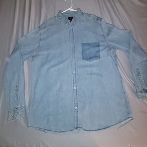 H&M Demin button Down